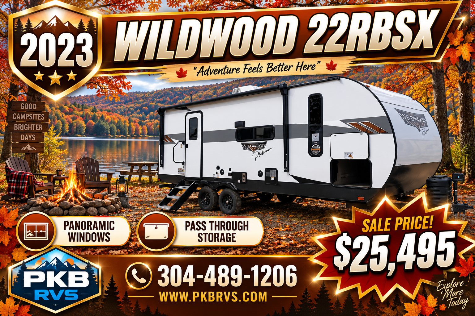 2023 Wildwood 22RBSX Couple